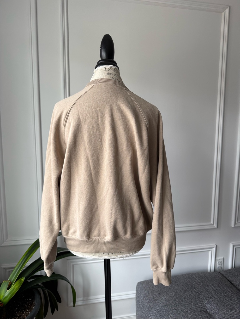 Everyday Crewneck Sweater in Taupe Color - Picture 3 of 6